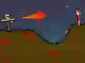 Гульня Flaming Zombooka 2 онлайн