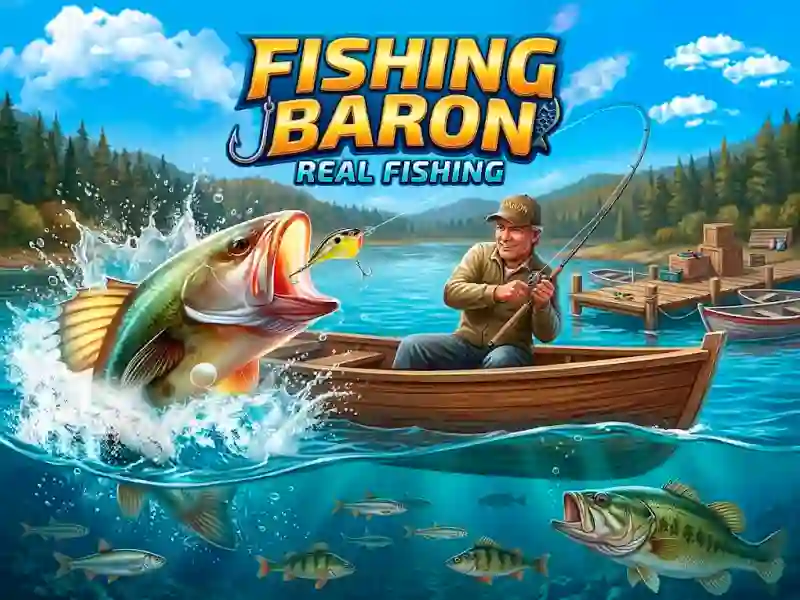 Гульня Fishing Baron Real Fishing онлайн