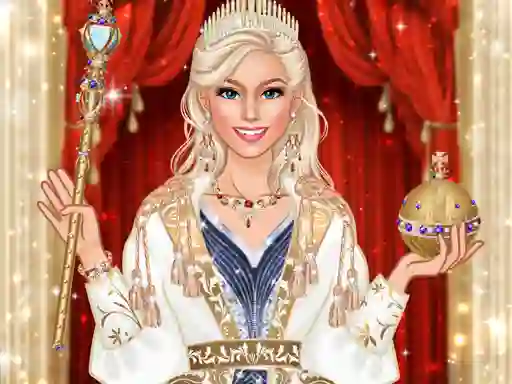Гульня Queen Fashion Salon Royal Dress Up онлайн