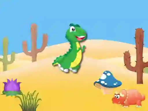 Гульня Dino Fun Adventure онлайн