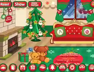 Гульня Christmasroom Decoration онлайн