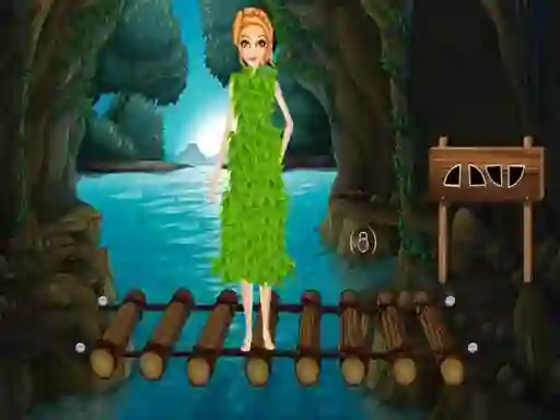 Гульня Girl With Costume Escape онлайн