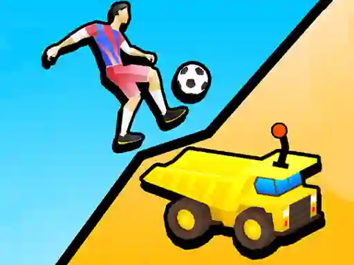 Гульня Kick & Ride онлайн