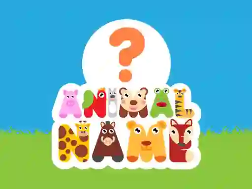 Гульня Animal Name онлайн