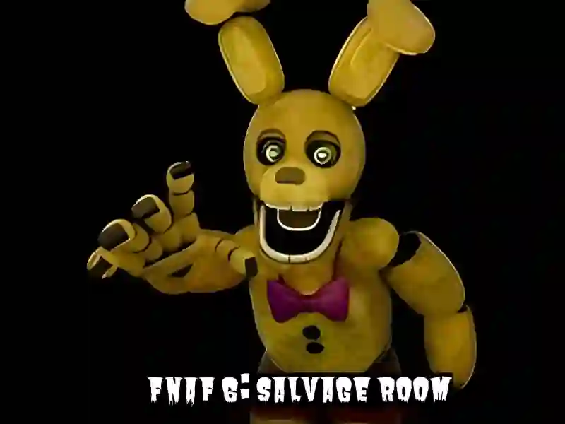 Гульня FNAF 6: Salvage Room онлайн