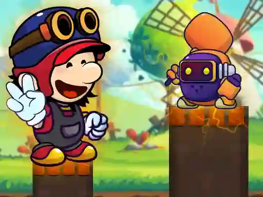 Гульня Hero Story Monsters Crossing онлайн