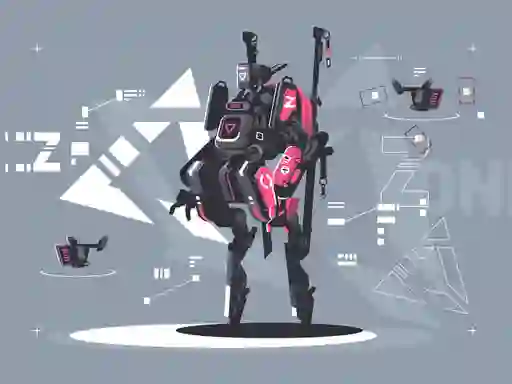 Гульня Alien Robot Warrior Hidden онлайн