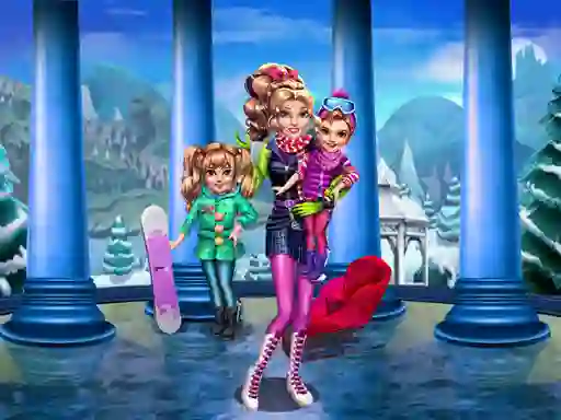Гульня Girls Winter Fun онлайн