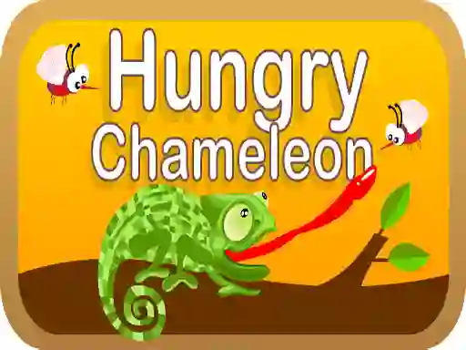 Гульня Hungry Chameleon онлайн