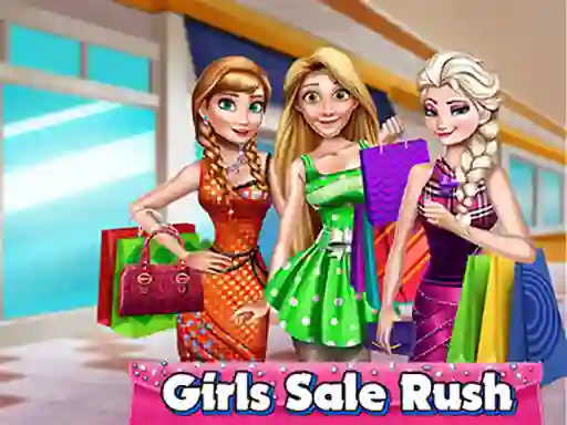Гульня Girls Sale Rush онлайн