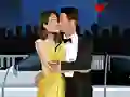 Гульня Angelina and Brad Kissing онлайн