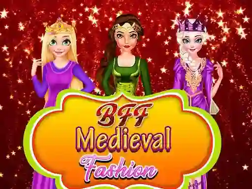 Гульня BFF: Medieval Fashion онлайн