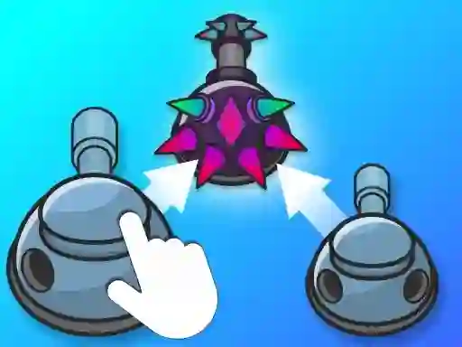 Гульня Cannon Merge онлайн