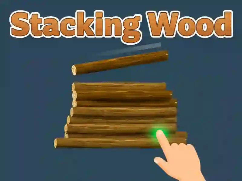 Гульня Stacking Wood онлайн
