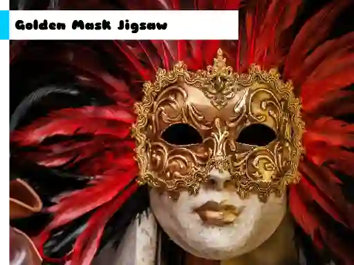Гульня Golden Mask Jigsaw онлайн