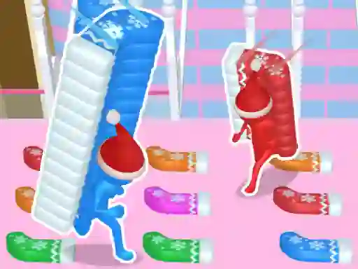 Гульня Christmas Bridge Runner онлайн