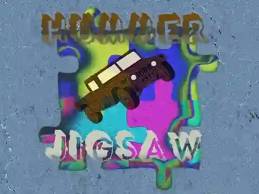 Гульня Hummer Jigsaw онлайн
