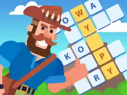 Гульня Crossword Island онлайн