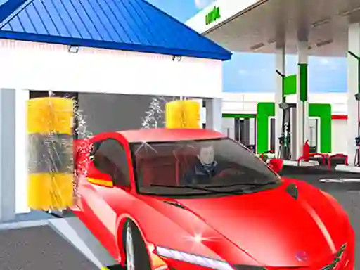 Гульня Gas Station: Car Parking онлайн