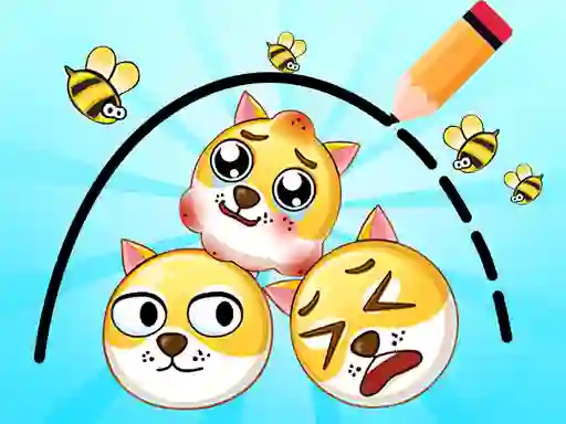 Гульня Draw 2 Save Doge онлайн