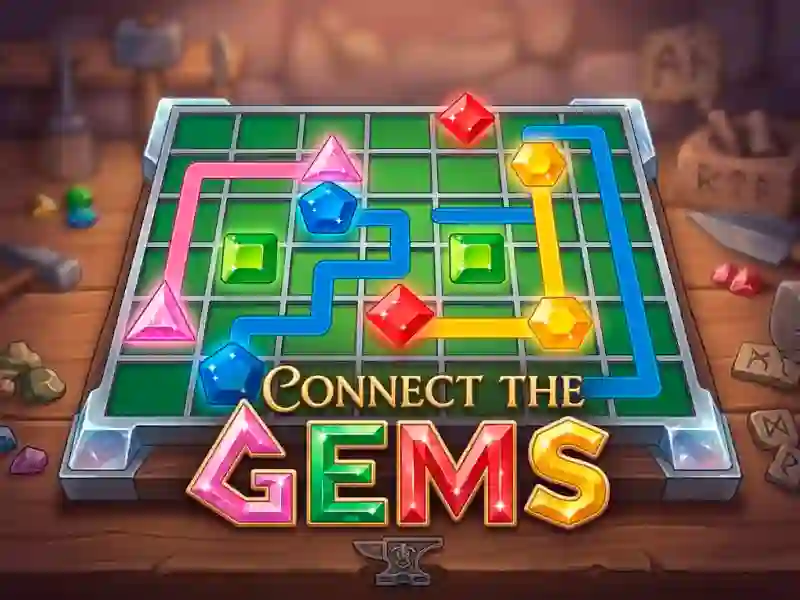 Гульня Connect The Gems онлайн