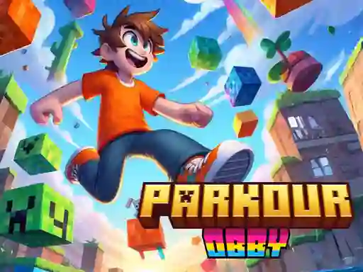 Гульня Parkour Obby онлайн
