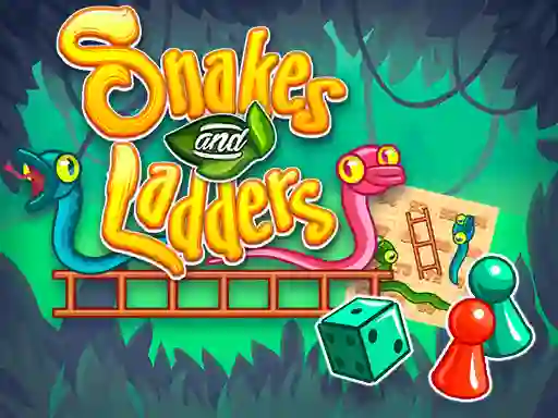 Гульня Snakes and Ladders онлайн