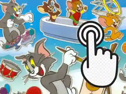 Гульня Tom'n'Jerry Clicker онлайн