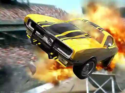 Гульня Extreme Car Stunt 3d онлайн