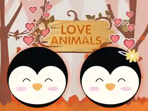 Гульня Love Animals онлайн