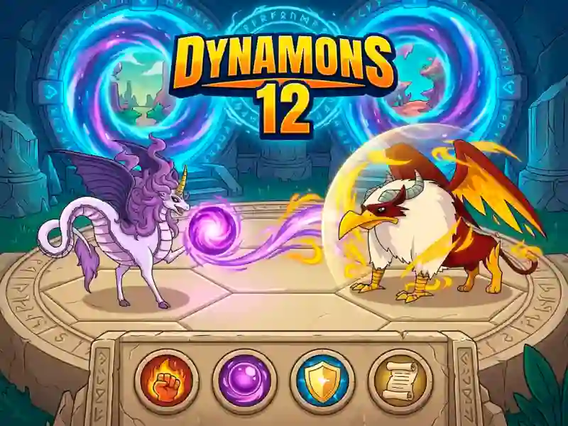 Гульня Dynamons 12 онлайн