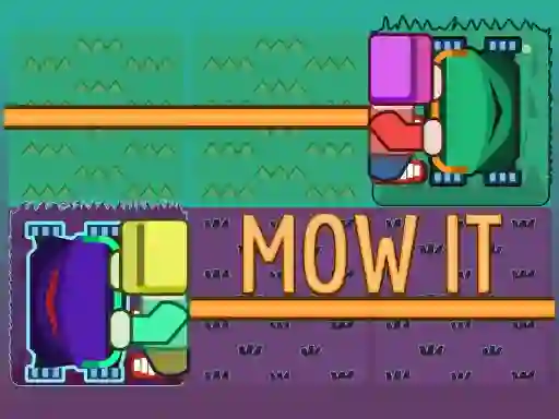 Гульня Mow It Lawn Puzzle онлайн