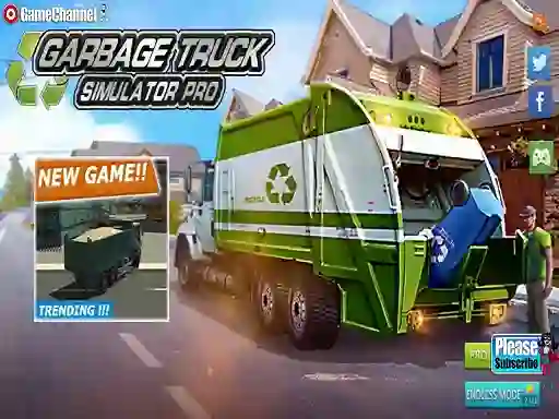 Гульня Garbage Truck Simulator онлайн