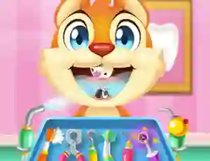 Гульня Crazy Animals Dentist онлайн