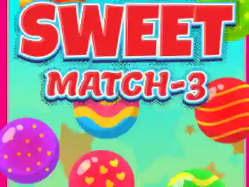 Гульня Sweets Match 3 онлайн