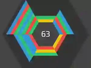 Гульня Color Hexagon онлайн