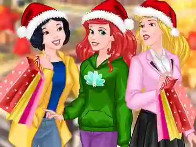 Гульня Princesses at After Christmas Sale онлайн