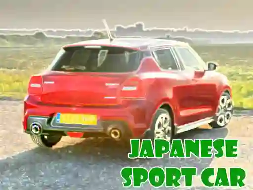 Гульня Japanese Sport Car Puzzle онлайн