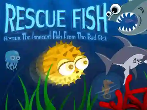 Гульня Rescue Fish онлайн
