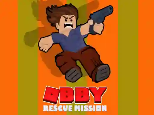 Гульня Obby Rescue Mission онлайн
