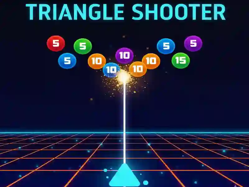 Гульня Triangle Shooter онлайн