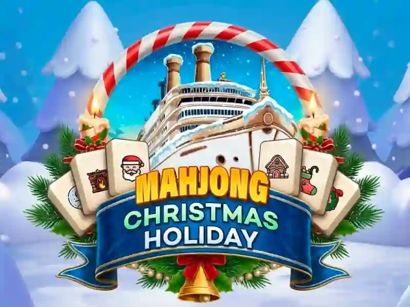 Гульня Mahjong Christmas Holiday онлайн