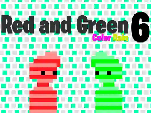 Гульня Red and Green 6 Color Rain онлайн