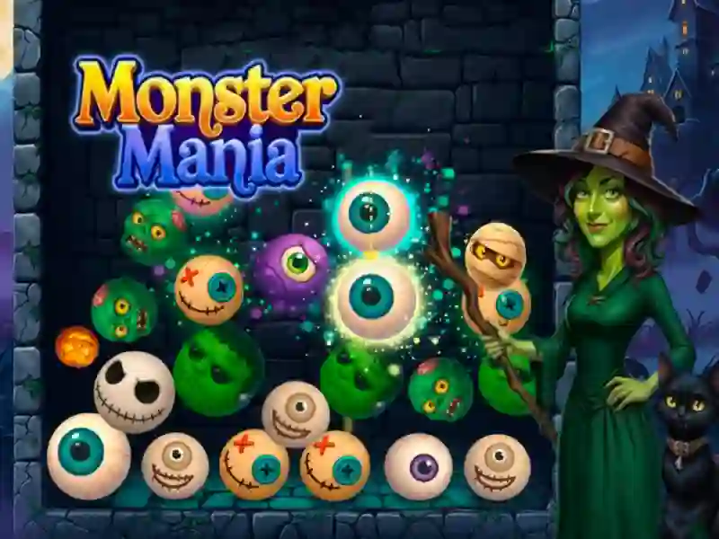 Гульня Monster Mania онлайн