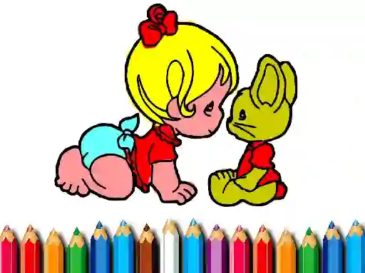 Гульня Back To School: Aby Girl Coloring онлайн