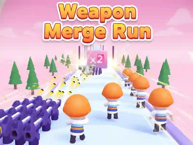 Гульня Weapon Merge Run онлайн