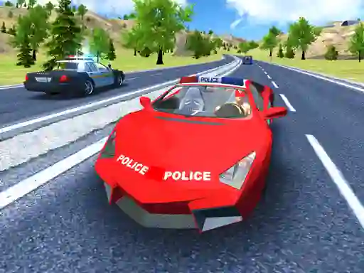 Гульня Police Car Stunt Driver онлайн