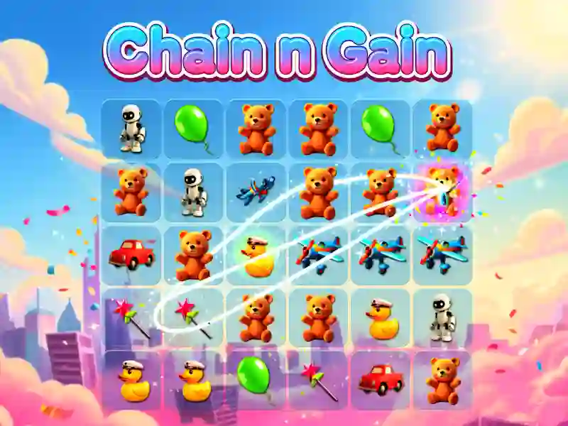 Гульня Chain n Gain онлайн