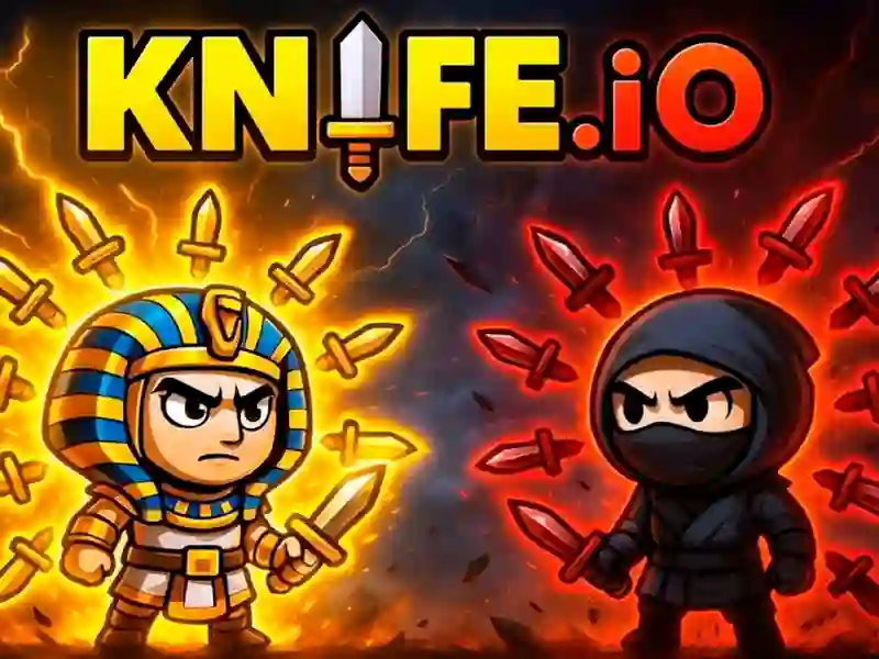 Гульня Knife.io онлайн