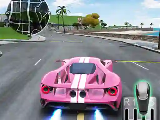 Гульня Traffic Zone Car Racer онлайн